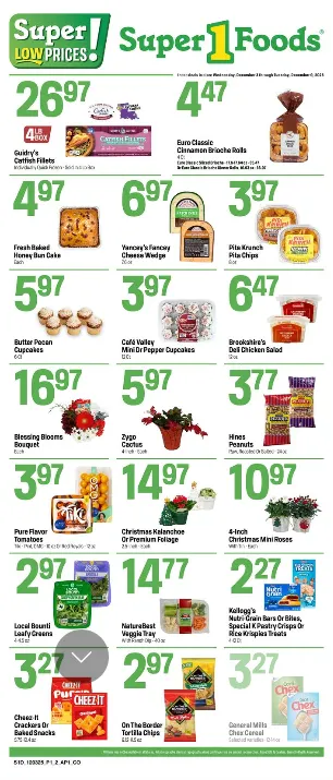 Weekly ad Super 1 Foods Sales from December 3 to December 9 2025 - Page 