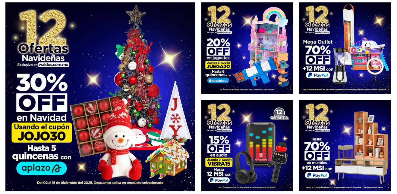 Catálogo de  Waldo's 2 de diciembre al 15 de diciembre 2025 - Pagina 