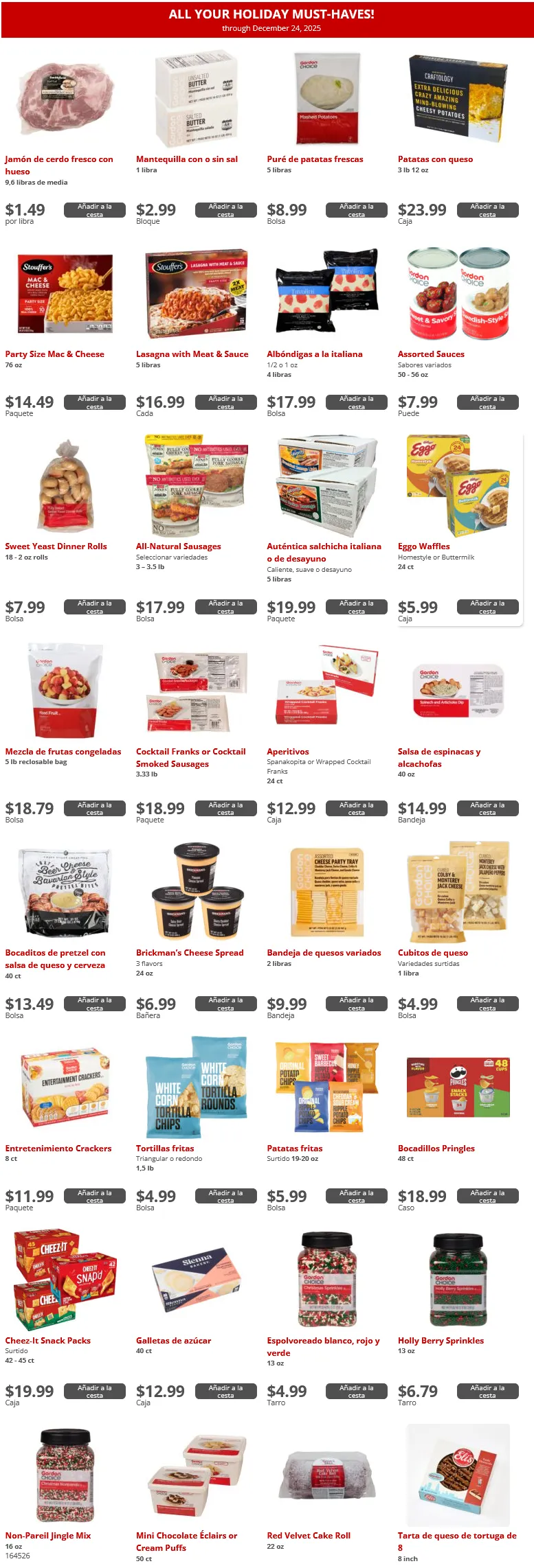 Weekly ad Gordon Food Service Store Sales from December 1 to December 24 2025 - Page 