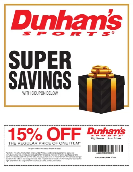 Weekly ad Dunham's Sports Sales from December 5 to December 5 2025 - Page 