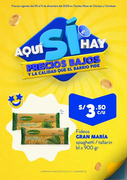 Catalogo de Mass Ofertas 5 de diciembre al 11 de diciembre 2025 - Pag 1