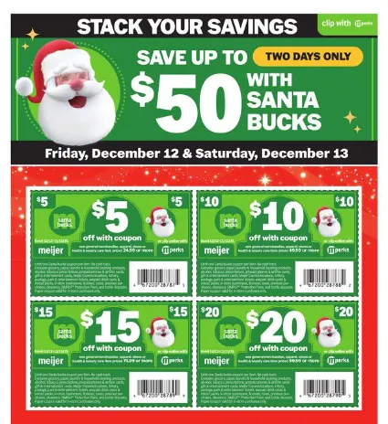 Weekly ad Meijer  Sales from December 12 to December 13 2025 - Page 1