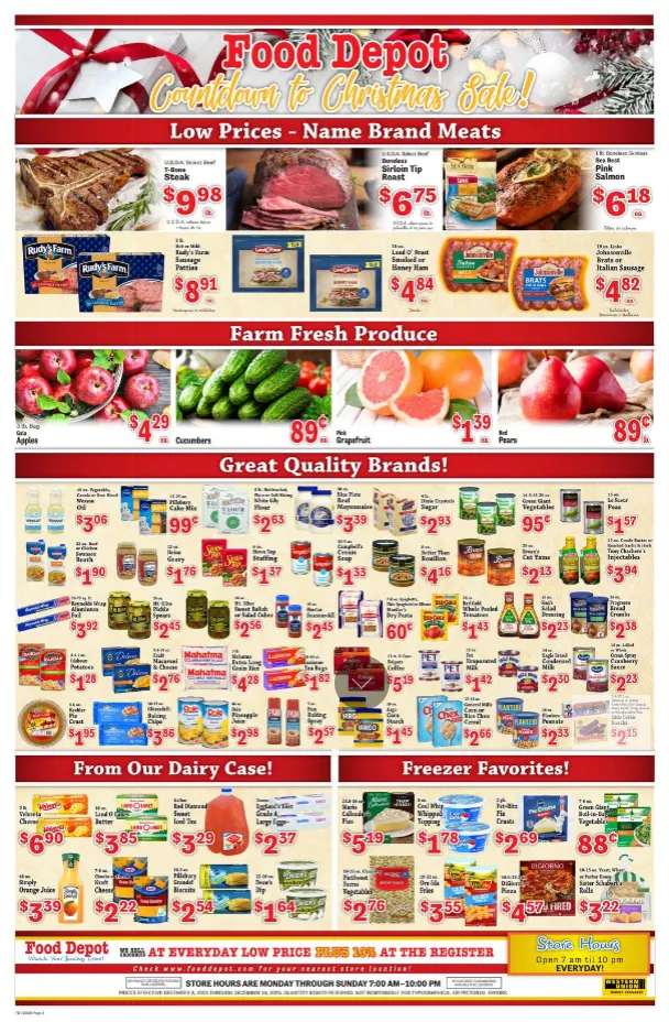 Weekly ad Food Depot Sales from December 8 to December 14 2025 - Page 2