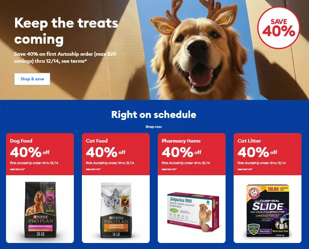 Weekly ad PetSmart Sales from December 10 to December 16 2025 - Page 1