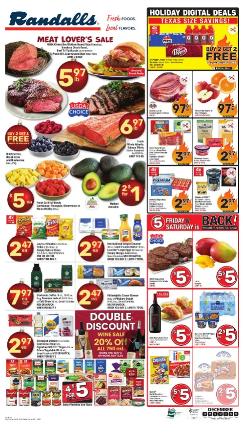 Weekly ad Randalls Sales from December 10 to December 16 2025 - Page 1