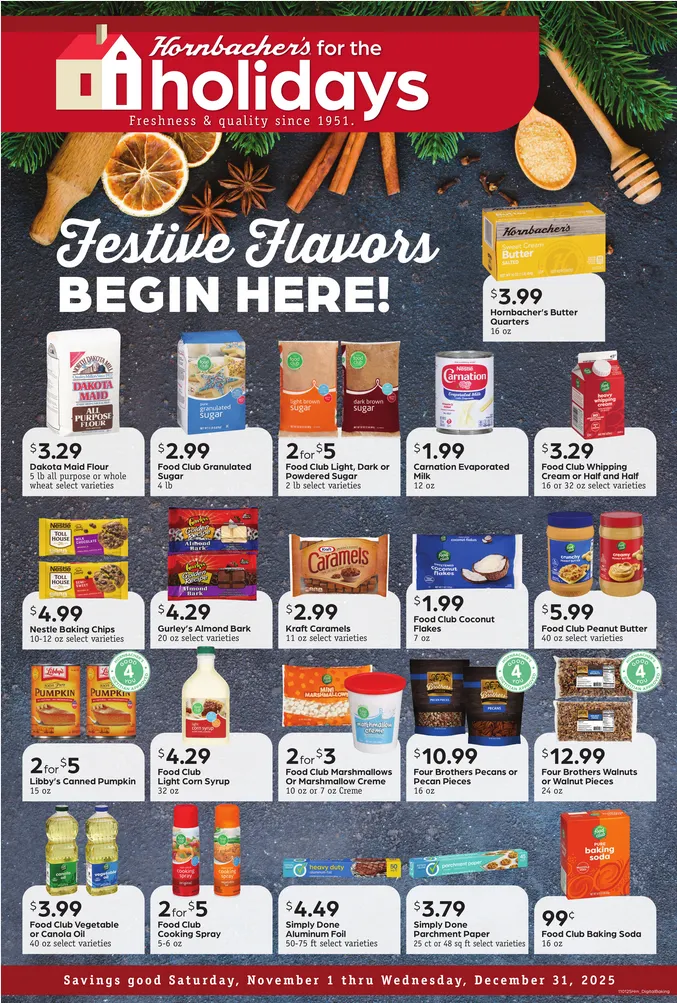 Weekly ad Hornbacher's Sales from December 1 to December 31 2025 - Page 1