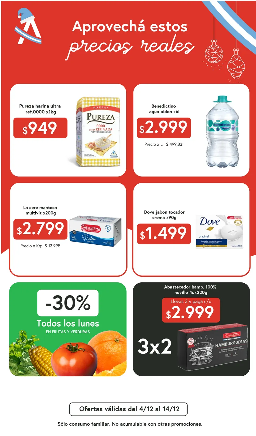 Ofertas de El Abastecedor Ofertas 4 de diciembre al 14 de diciembre 2025 - Página 1 del catálogo