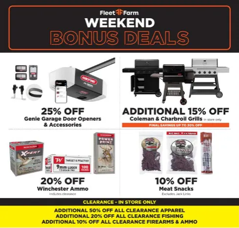 Weekly ad Fleet Farm Sales from December 11 to December 14 2025 - Page 1