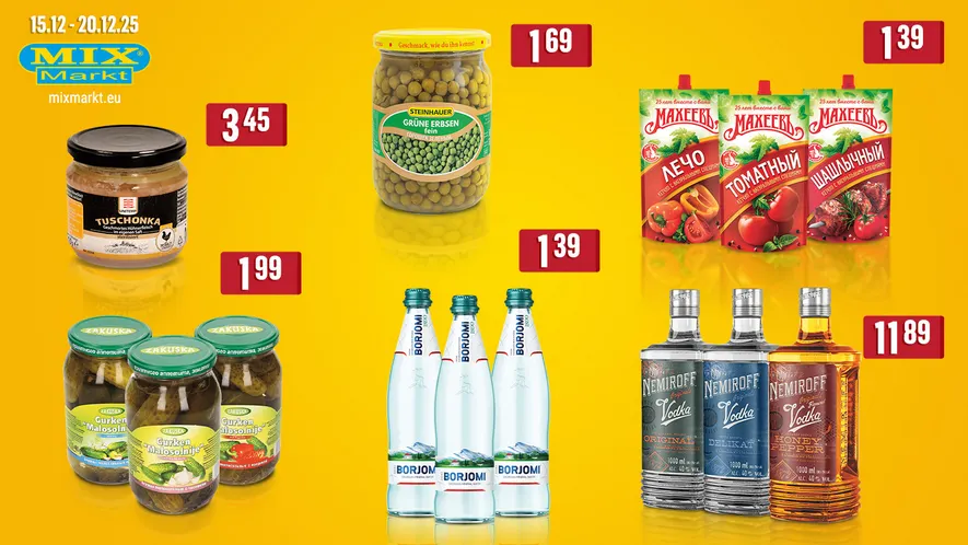 Mix Markt Angebote von 15. Dezember bis 20. Dezember 2025 - Prospekt seite 2