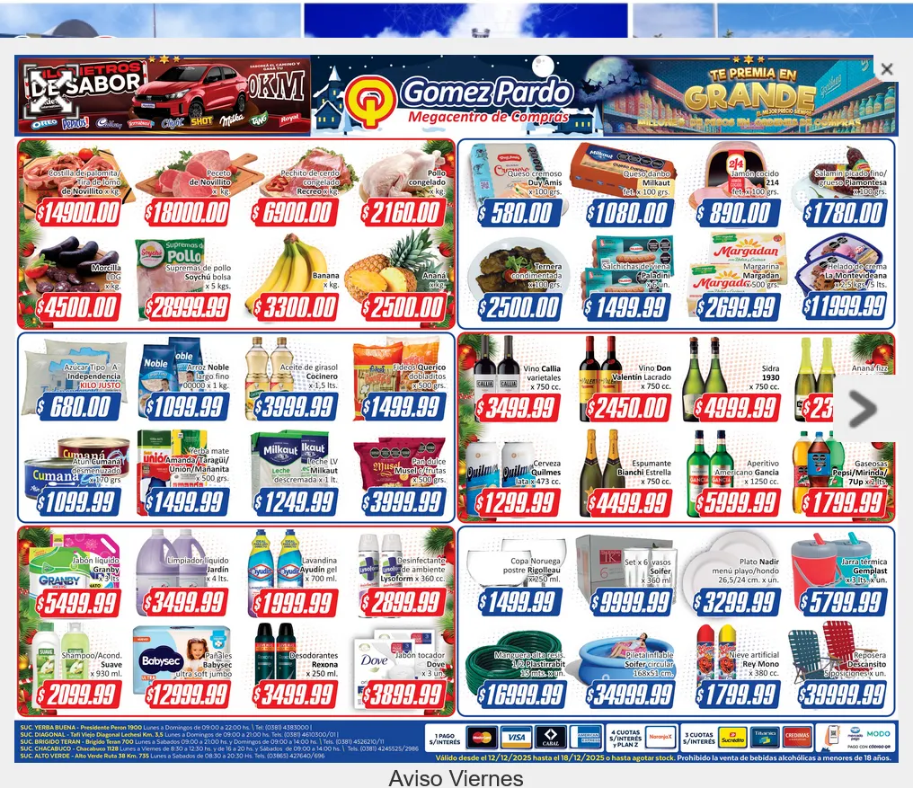 Ofertas de Gomez Pardo Ofertas 15 de diciembre al 18 de diciembre 2025 - Página 1 del catálogo