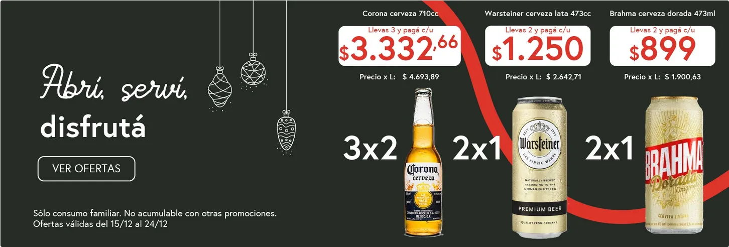 Ofertas de El Abastecedor Ofertas 15 de diciembre al 24 de diciembre 2025 - Página 1 del catálogo
