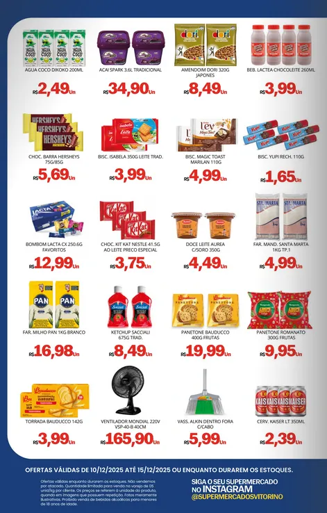 Encarte de Supermercado Vitorino Ofertas 10 de dezembro até 16 de dezembro 2025 - Pagina 2