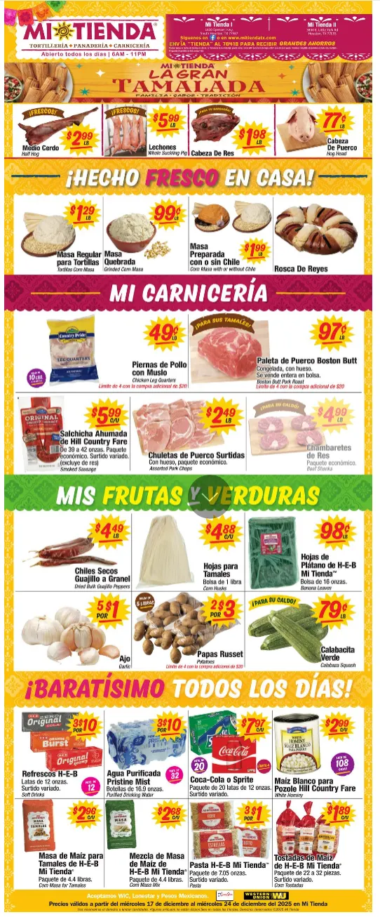 Weekly ad Mi Tienda Sales from December 17 to December 24 2025 - Page 