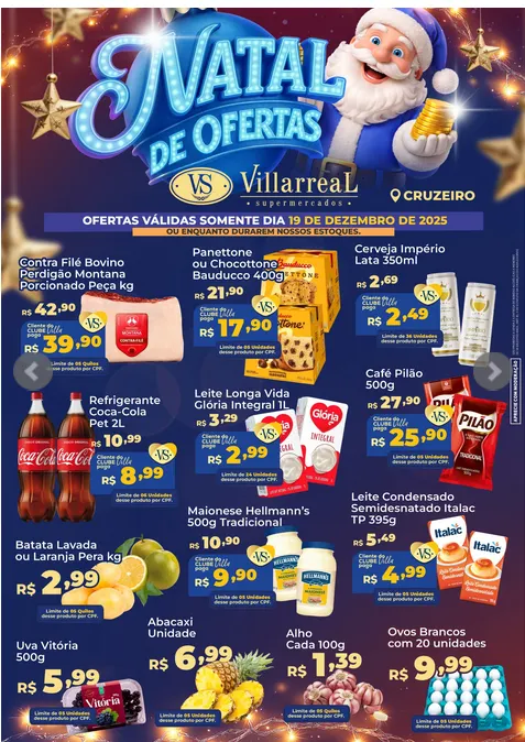 Encarte de Villarreal Ofertas 19 de dezembro até 21 de dezembro 2025 - Pagina 1