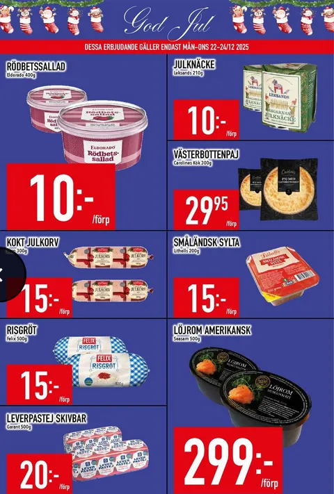 MatDax från 22 december till 24 december 2025 - Reklamblad sidor 15