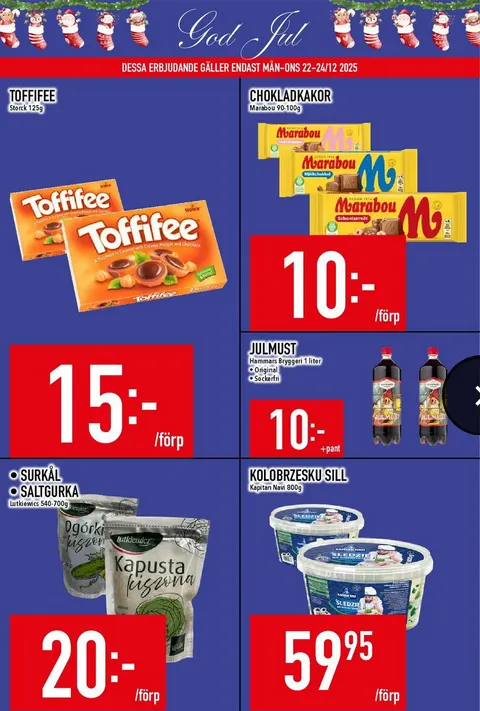 MatDax från 22 december till 24 december 2025 - Reklamblad sidor 8