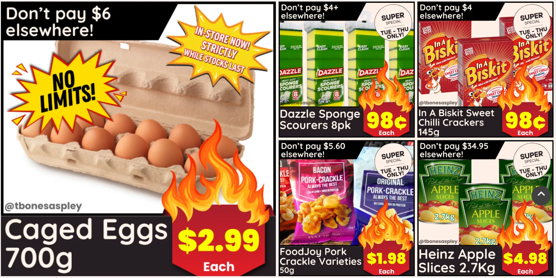 T-Bone's Sales from December 23 to December 29 2025 - flyer page 1