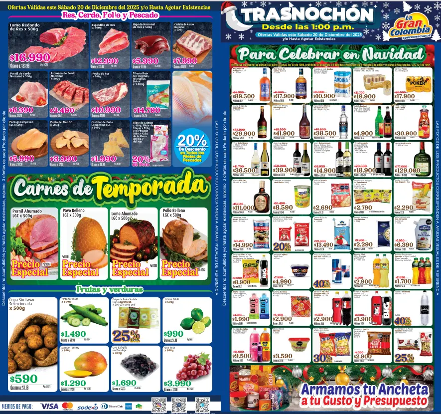 Catalogo de La Gran Colombia Ofertas 20 de diciembre al 24 de diciembre 2025 - Pag 1