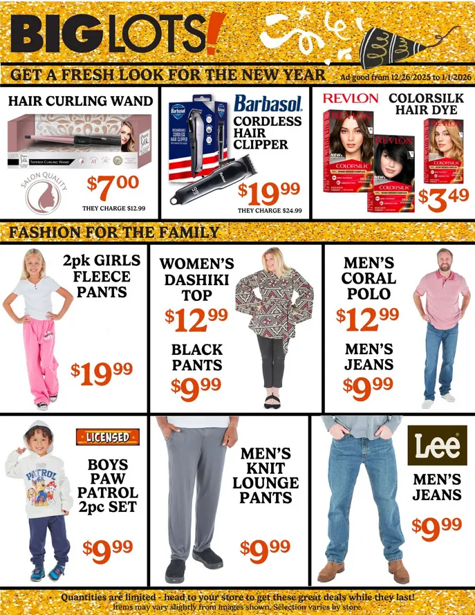 Weekly ad  Big Lots Sales from December 26 to January 1 2026 - Page 3