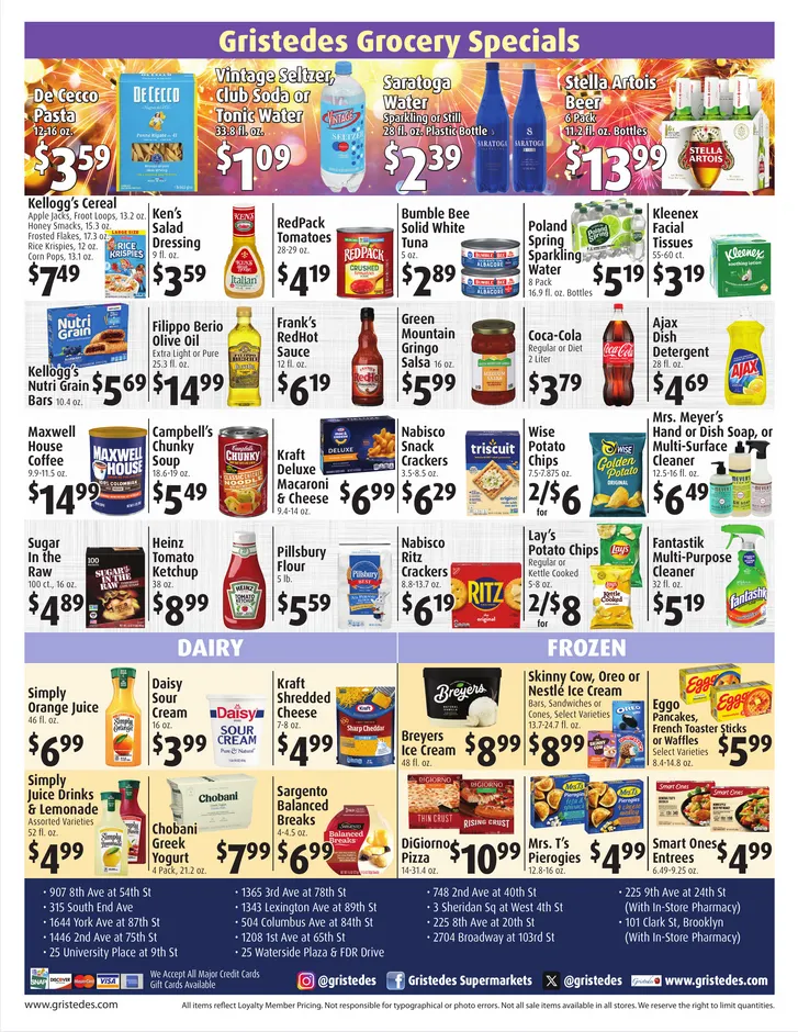 Weekly ad Gristedes Sales from December 26 to January 1 2026 - Page 2