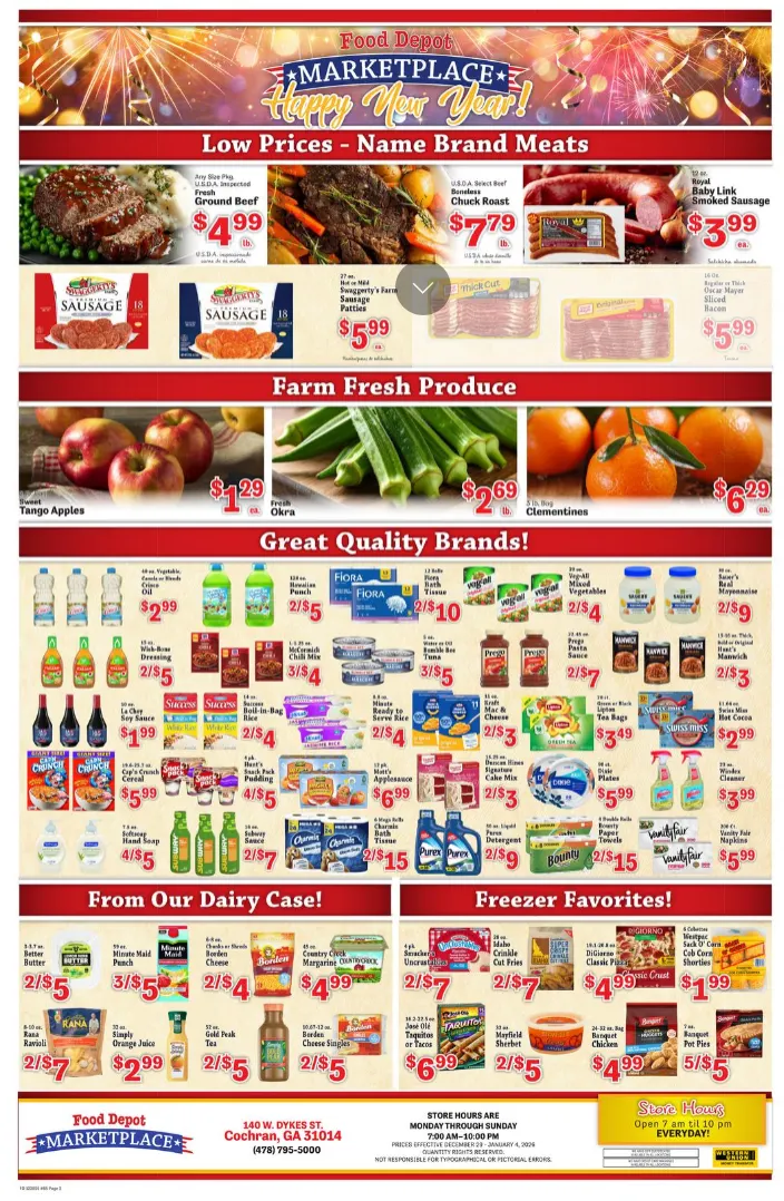 Weekly ad Food Depot Sales from December 29 to January 4 2026 - Page 2