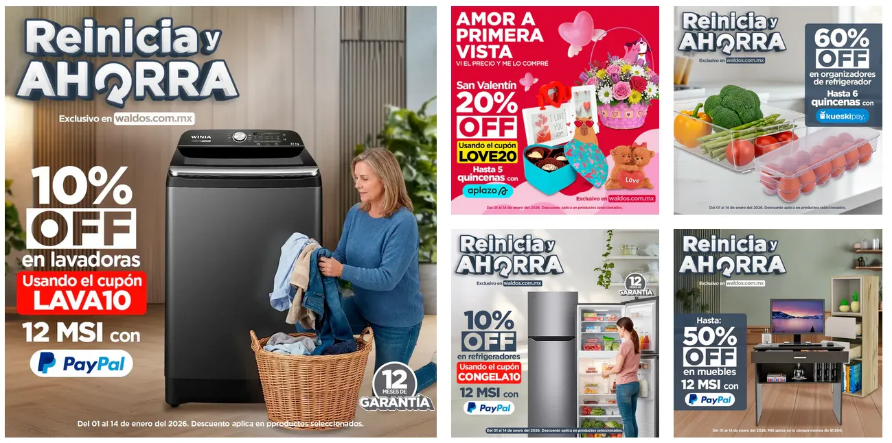 Catálogo de Waldo's Ofertas 1 de enero al 15 de enero 2026 - Pagina 1