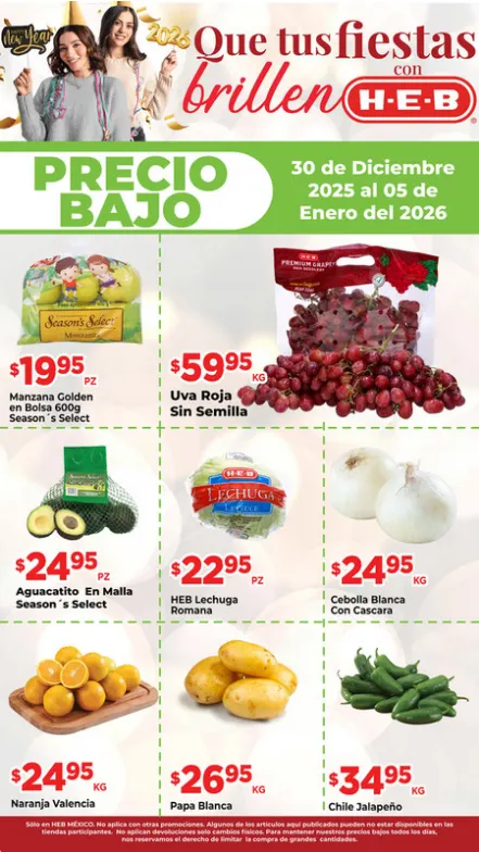 Catálogo de H-E-B Ofertas 30 de diciembre al 6 de enero 2026 - Pagina 