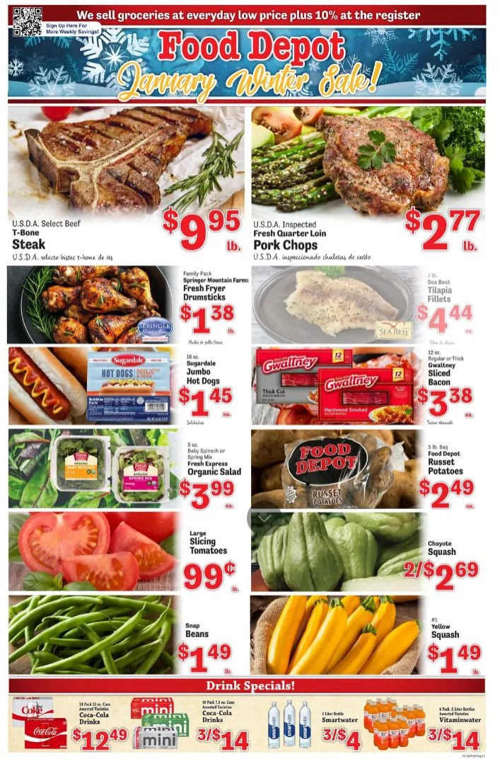 Weekly ad Food Depot Sales from January 5 to January 11 2026 - Page 1