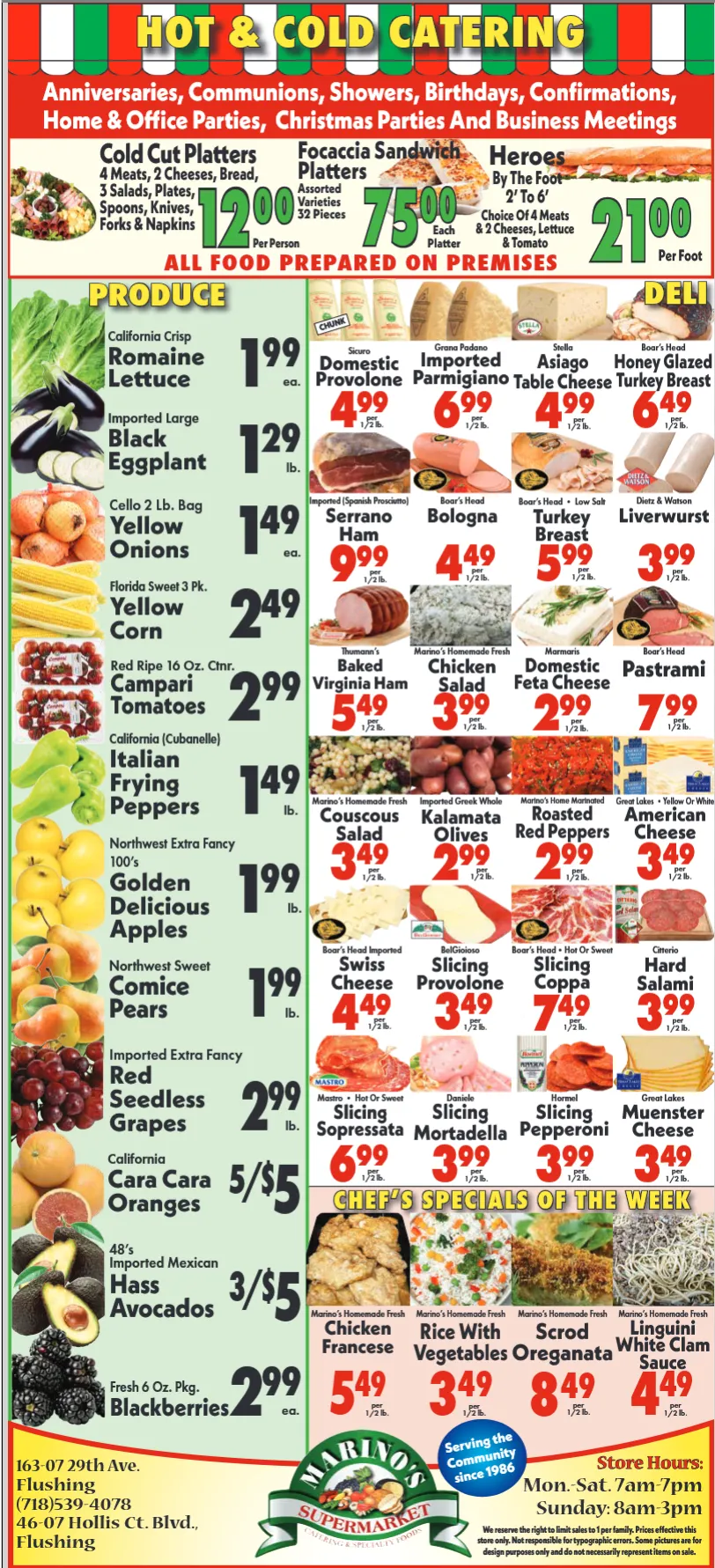 Weekly ad Marino's Supermarket Sales from January 2 to January 8 2026 - Page 3