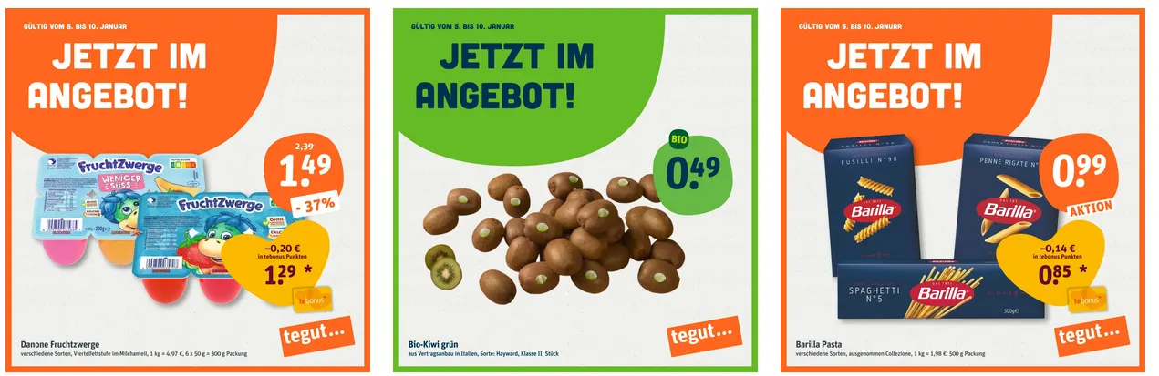 tegut... Angeote von 5. Januar bis 6. Januar 2026 - Prospekt seite 2