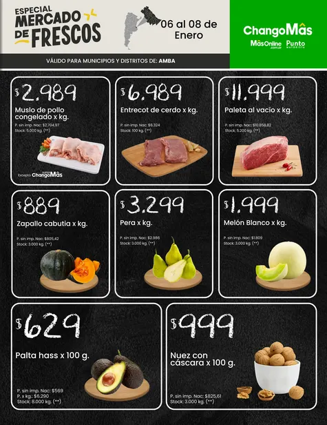Ofertas de Ofertas Changomas 6 de enero al 8 de enero 2026 - Página 1 del catálogo