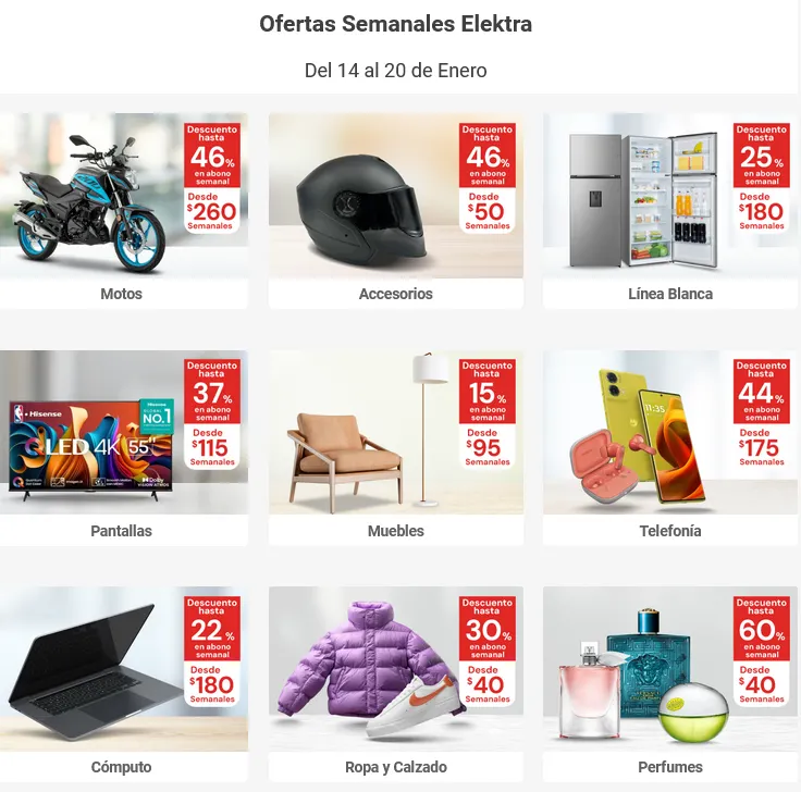 Catálogo de Elektra ofertas 14 de enero al 20 de enero 2026 - Pagina 1