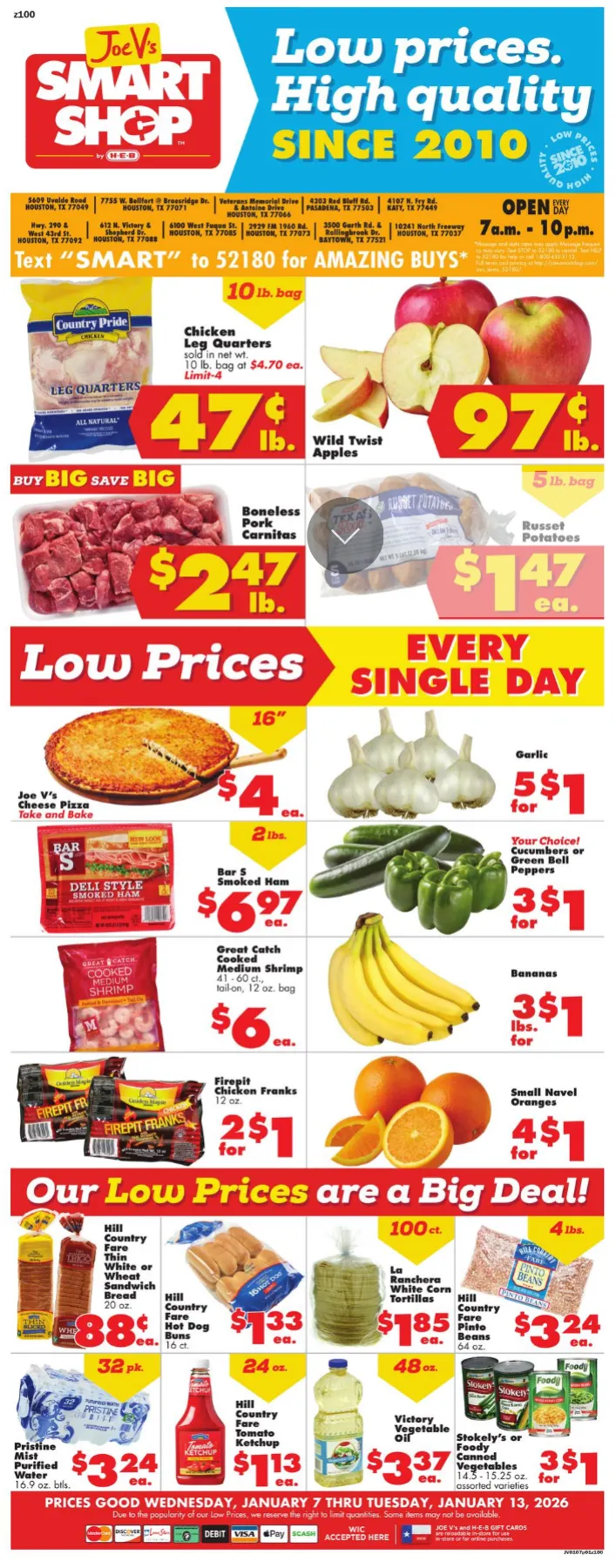 Weekly ad Joe V's Smart Shop from January 7 to January 13 2026 - Page