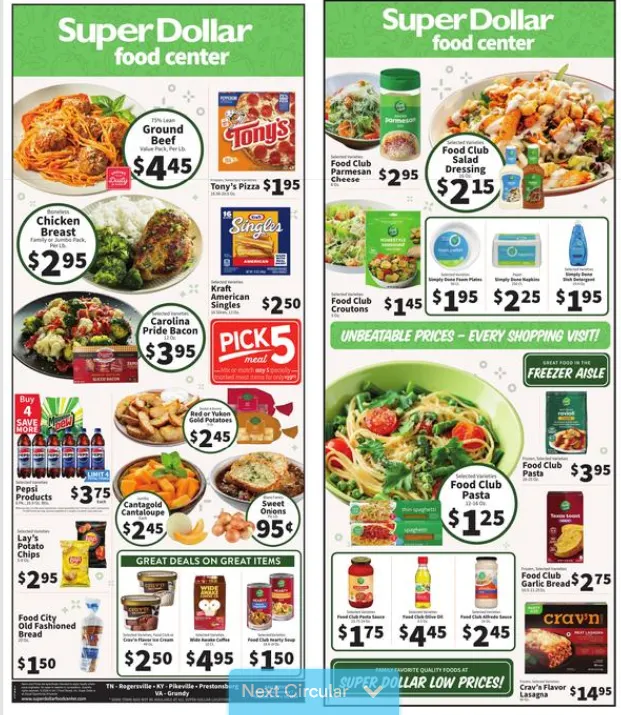 Weekly ad Super Dollar Food Center Sales from January 7 to January 13 2026 - Page