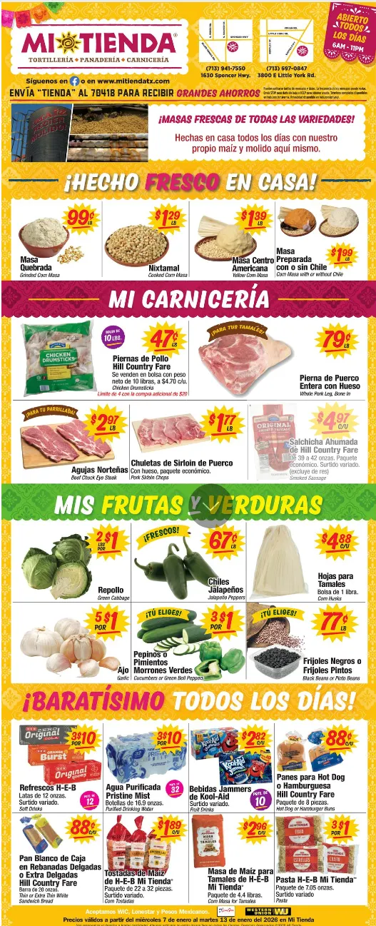 Weekly ad Mi Tienda Sales from January 7 to January 13 2026 - Page 