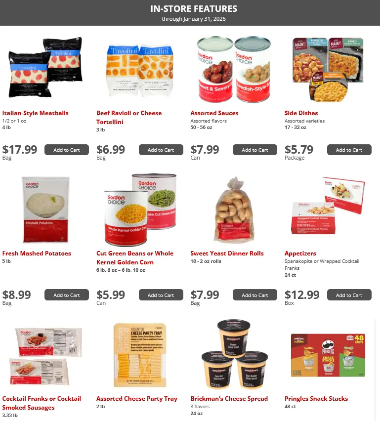 Weekly ad Gordon Food Service Store Sales from January 7 to January 31 2026 - Page 