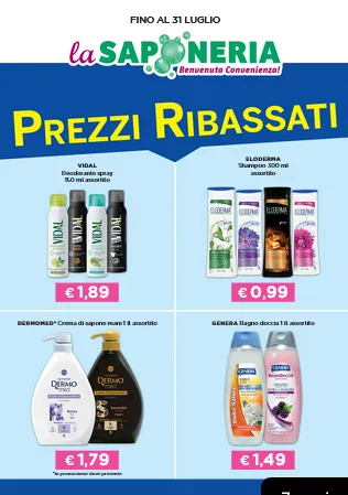 Volantini La Saponeria da 8 gennaio a 31 luglio di 2026 - Pagina del volantino 