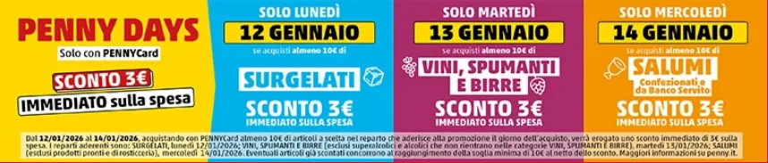 Volantini Penny Market da 2 gennaio a 11 gennaio di 2026 - Pagina del volantino 2