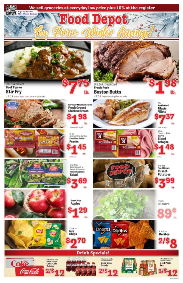 Weekly ad Food Depot Sales from January 12 to January 18 2026 - Page