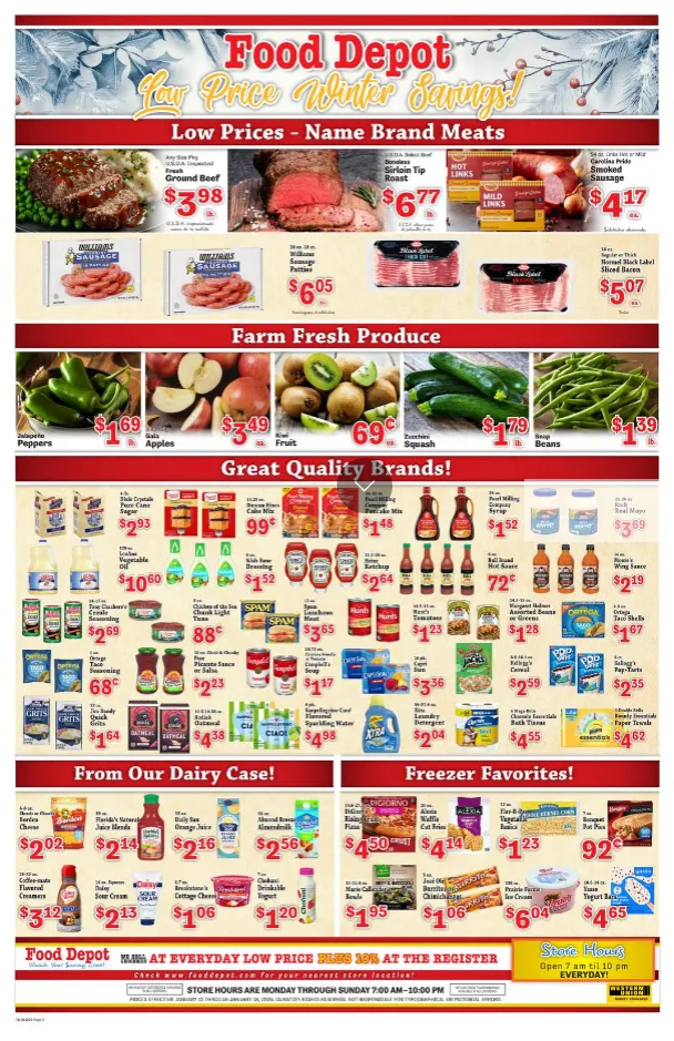 Weekly ad Food Depot Sales from January 12 to January 18 2026 - Page 2