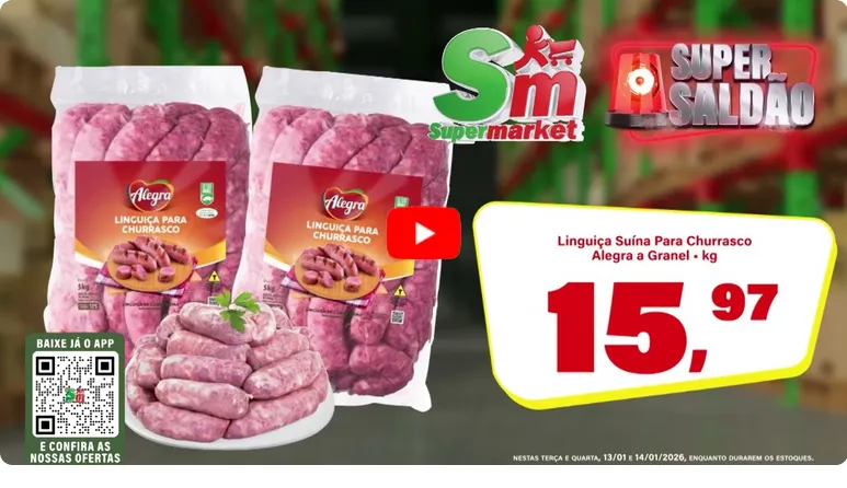 Encarte de Folhetos Rede Supermarket 13 de janeiro até 14 de janeiro 2026 - Pagina 2