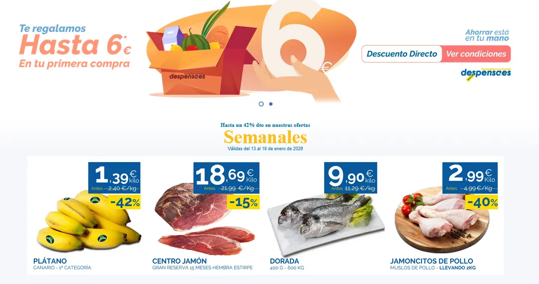Catálogo de Supermercados La Despensa Ofertas 13 de enero al 19 de enero 2026 - Página 1