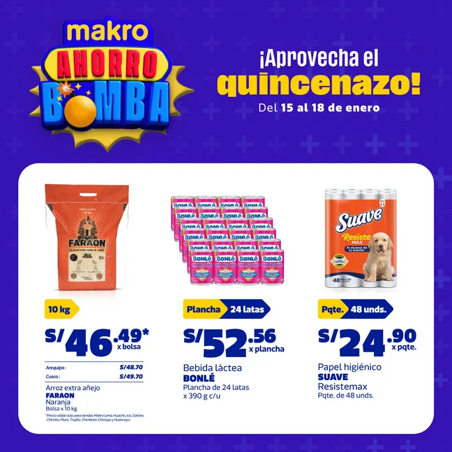 Catalogo de Makro Ofertas 15 de enero al 18 de enero 2026 - Pag 1