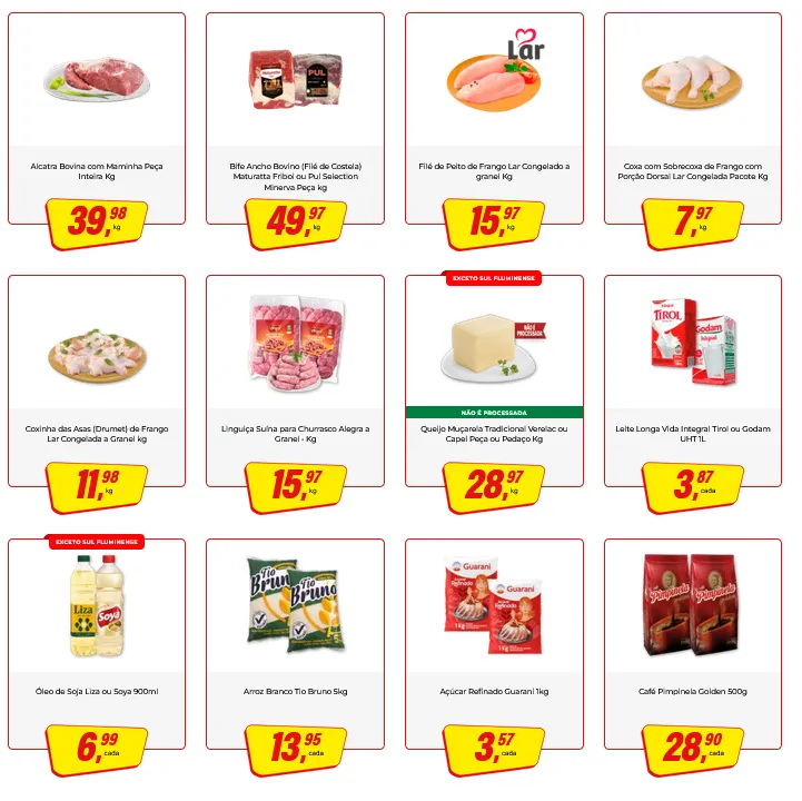 Encarte de  Folhetos Rede Supermarket 15 de janeiro até 15 de janeiro 2026 - Pagina 1