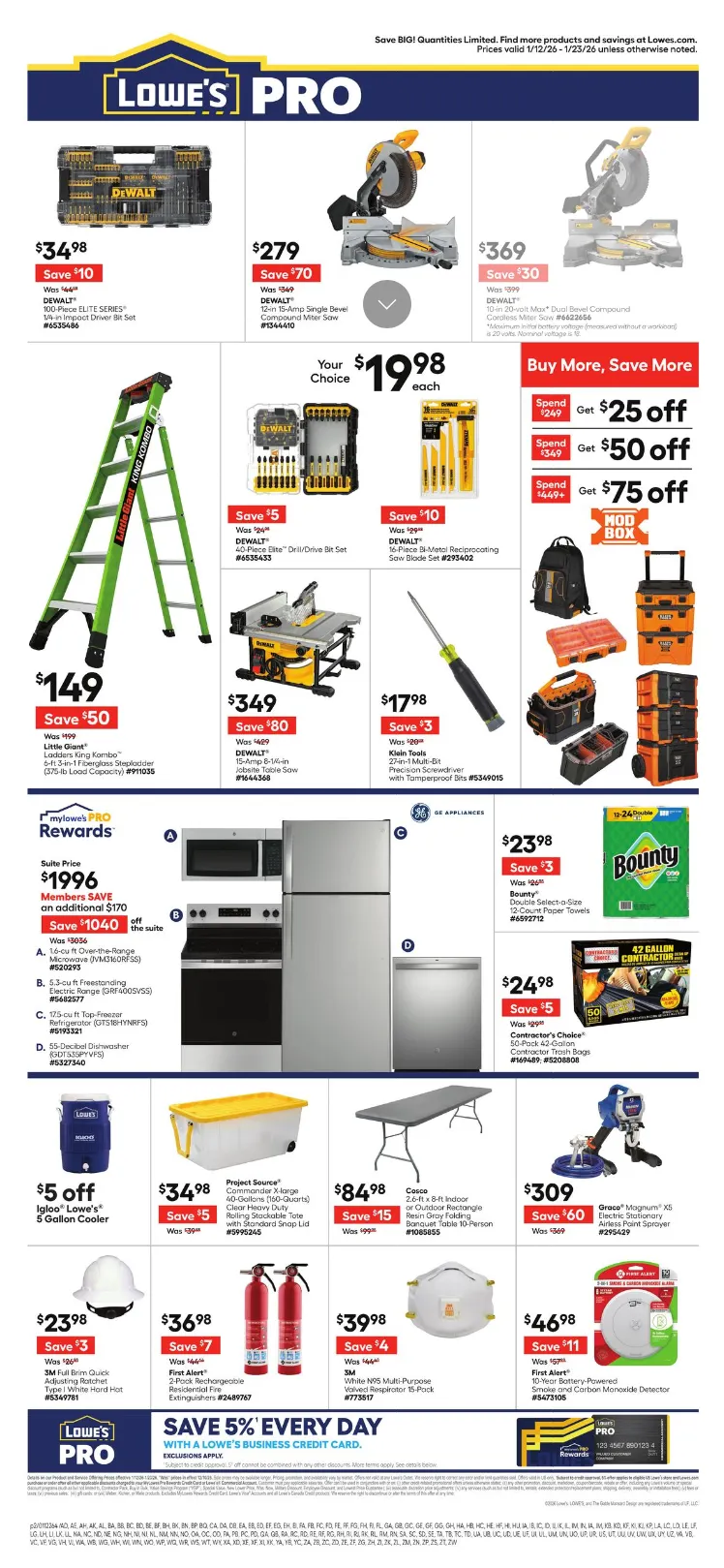 Weekly ad Lowe's Sales from January 12 to January 23 2026 - Page 2