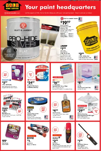 Weekly ad Valu Home Centers Sales from January 18 to January 24 2026 - Page 