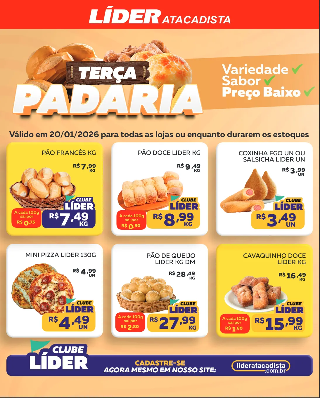 Encarte de Lider Acadista Encarte 20 de janeiro até 20 de janeiro 2026 - Pagina 1