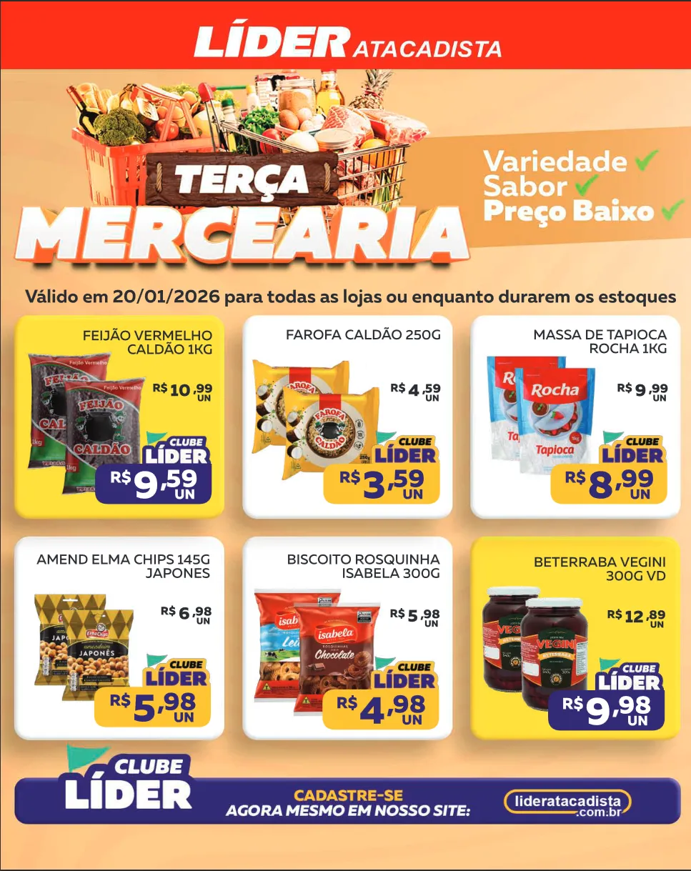 Encarte de Lider Acadista Encarte 20 de janeiro até 20 de janeiro 2026 - Pagina 1