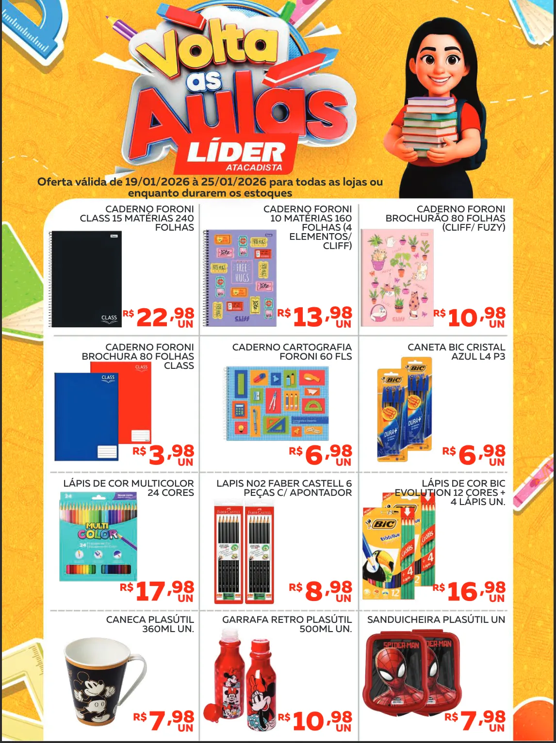 Encarte de Lider Acadista Encarte 19 de janeiro até 25 de janeiro 2026 - Pagina 1