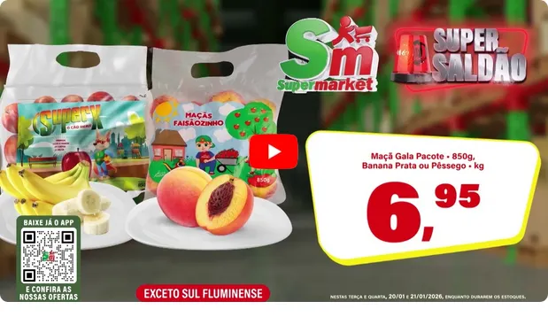 Encarte de Rede Supermarket 20 de janeiro até 21 de janeiro 2026 - Pagina 1